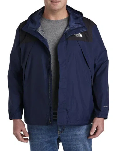 The North Face Seasonal Mountain Button Hooded Jacket In Blue