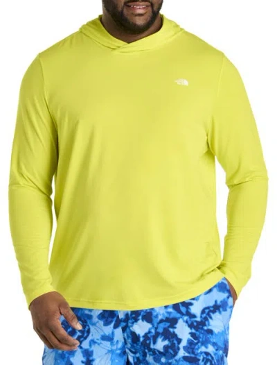 The North Face Big & Tall Big Adventure Sun Hoodie In Bright Yellow
