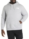 The North Face Big & Tall Big Box Pullover Hoodie In Light Grey Heather