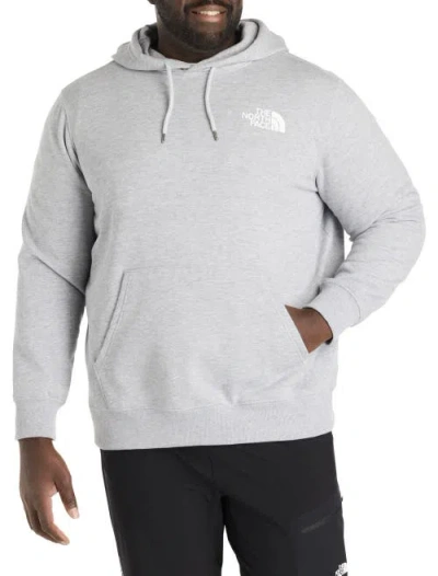The North Face Big & Tall Big Box Pullover Hoodie In Light Grey Heather