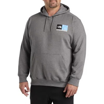 The North Face Big & Tall Suspended Hoodie In Tnf Med Grey Hthr