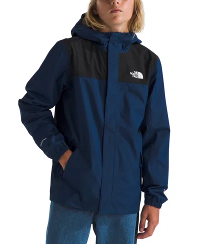 The North Face Kids' Big Boys Antora Rain Jacket In Estate Blu