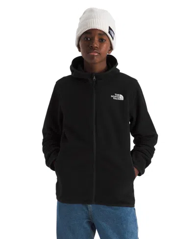 The North Face Kids' Big Boys Glacier Full Zip Hoodie In Black