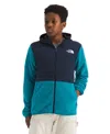 The North Face Kids' Glacier Polar Fleece Zip-up Hoodie In Blue