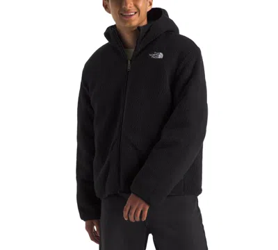 The North Face Kids' Big Boys Shasta Reversible Full-zip Hooded Jacket In Tnf Black