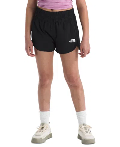 The North Face Kids' Big Girls Never Stop Moving Shorts In Tnf Black