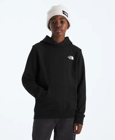 The North Face Big Girls Teen Evolution Box Pull-on Hoodie In Black