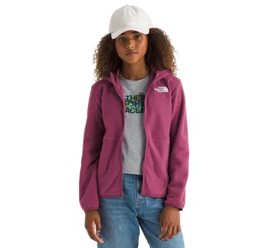 The North Face Big Girls Teen Glacier Full-zip Hooded Jacket In Cyber Berr