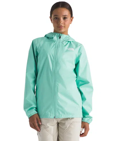 The North Face Big Girls Teen Zipline Rain Jacket In Bright Foa