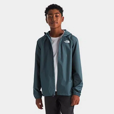 The North Face Big Kids Zipline Rain Jacket In Blue