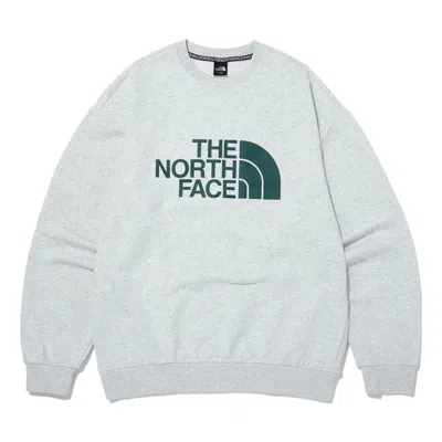 The North Face Big Logo Sweater 'grey' In White