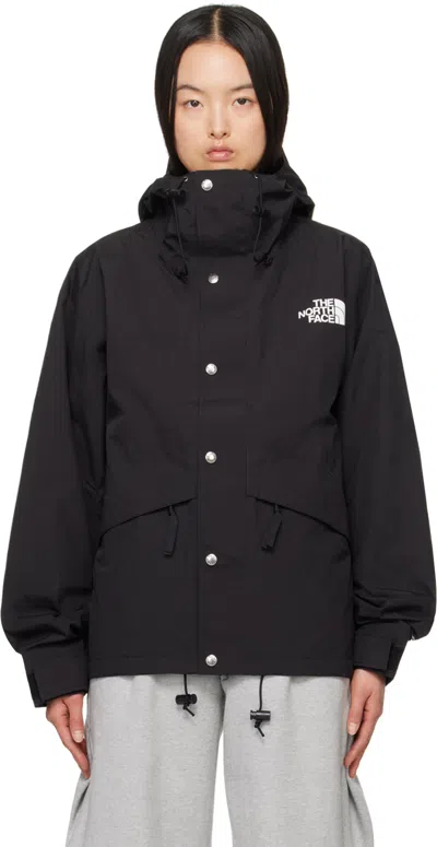 The North Face Black 86 Retro Mountain Jacket In Jk3 Tnf Black