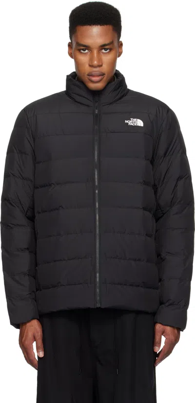 The North Face Black Aconcagua 3 Down Jacket In Tnf Black-npf 4h0