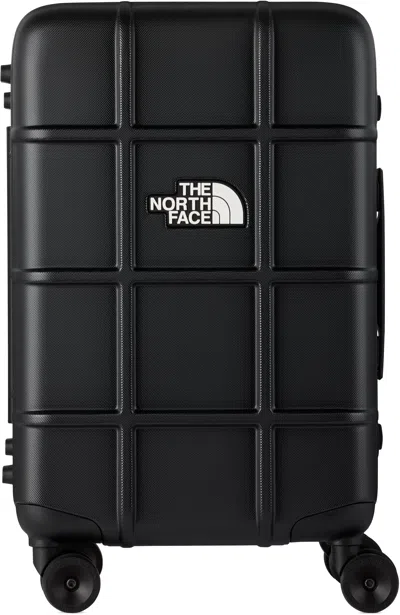The North Face Black All Weather 4-wheeler 22 Suitcase In 53r Tnf Black/tnf Wh