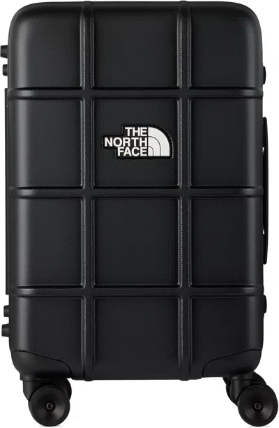 The North Face Black All Weather 4-wheeler 22 Suitcase In Tnf Black/white 53r