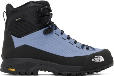 The North Face Black & Blue Verto Gore-tex Alpine Mid Boots In Roe Indigo Stone/tnf