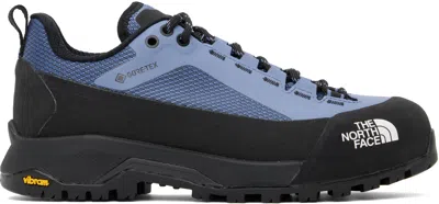 The North Face Black & Blue Verto Gore-tex Alpine Sneakers In Roe Indigo Stone/tnf