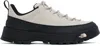 The North Face Black & Off-white Glenclyffe Urban Low Sneakers In Rou White Dune/tnf B