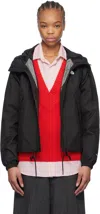 The North Face Black Antora Rain Jacket In 4h0 Tnf Black-npf