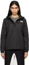 The North Face Antora Waterproof Hooded Rain Jacket In Jk3 Tnf Black