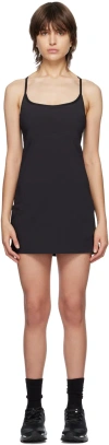 The North Face Black Arque Minidress In Jk3 Tnf Black