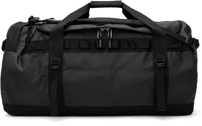 The North Face Black Base Camp L Duffle Bag In Tnf Black/white 53r