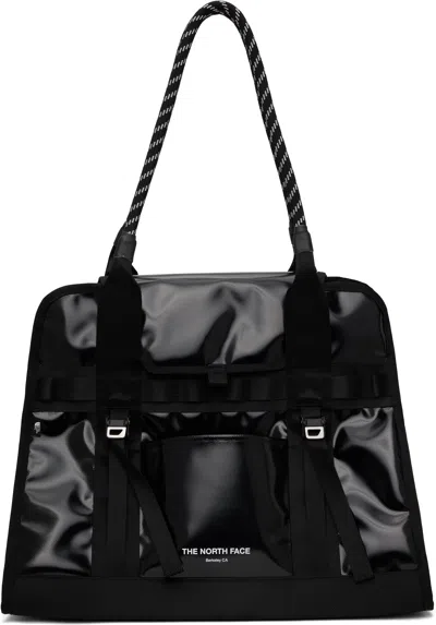 The North Face Black Base Camp Tote In Tnf Black Kx7