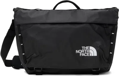 The North Face Black Base Camp Voyager Messenger Bag In Tnf Black Npf 53r