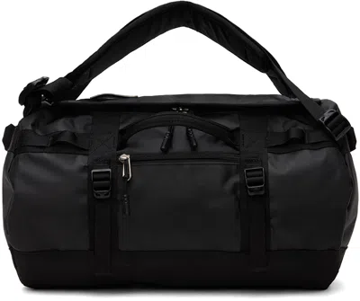 The North Face Black Base Camp Xs Duffle Bag In Ky4 Black/white