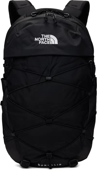 The North Face Black Borealis Backpack In 53r Tnf Black/tnf Wh