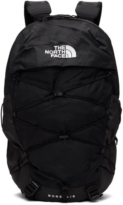 The North Face Black Borealis Backpack In Kx7 Tnf Blk-tnf Blk