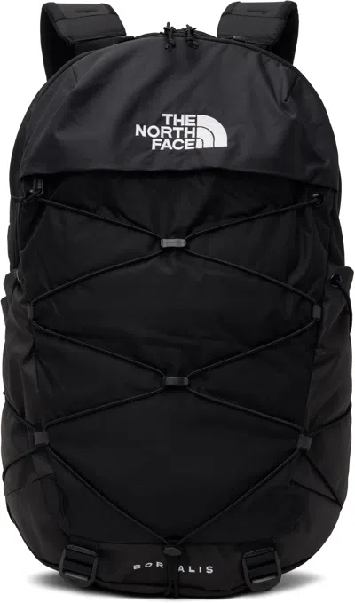 The North Face Black Borealis Backpack In Tnf Black/black 4hf