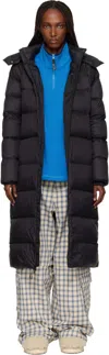 The North Face Black City Long Hooded Down Jacket