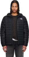 The North Face Rmst Hooded Down Jacket In Black