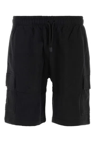 The North Face Bermuda Cotton Elastic Waistband Shorts In Black