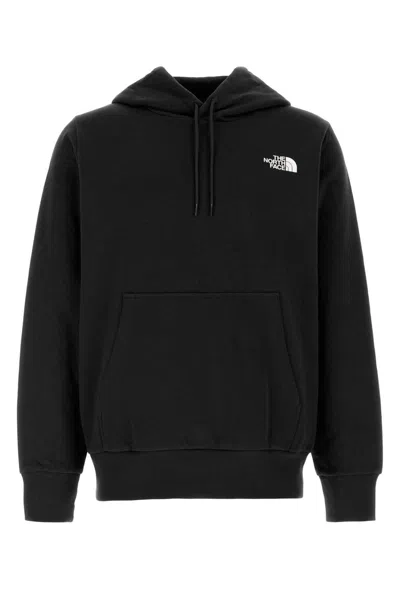 The North Face Black Cotton Blend Simple Dome Sweatshirt
