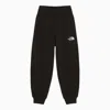 THE NORTH FACE BLACK COTTON JOGGING TROUSERS WITH LOGO