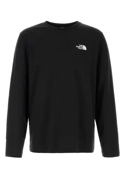 THE NORTH FACE BLACK CREWNECK LOGO T-SHIRT