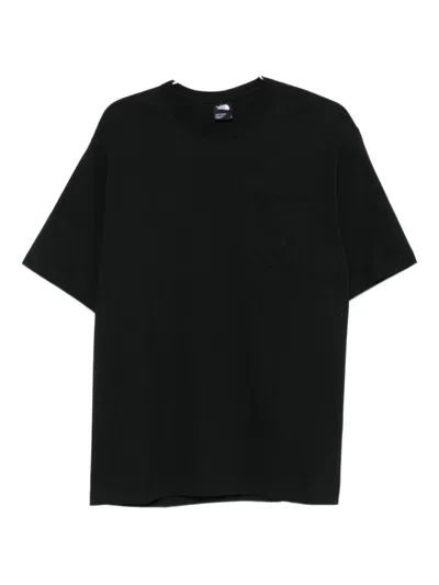 THE NORTH FACE BLACK CREWNECK LOGO T-SHIRT