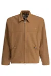 The North Face Cedar Canvas Work Jacket In Brown