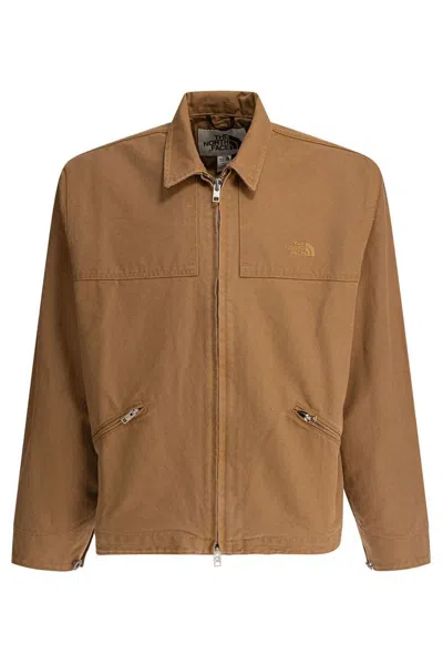 THE NORTH FACE BLACK DENIM JACKET