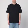 The North Face Ss Dome Relaxed Tee T-shirt In Black Cotton In Black
