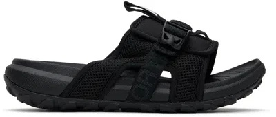 The North Face Black Explore Camp Slides In Kx7 Tnf Black/tnf Bl