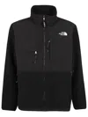 The North Face Tekware Grid Hybrid Full Zip Jacket In Black