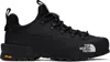 The North Face Black Glenclyffe Low Street Sneakers In Kx7 Tnf Black/tnf Bl