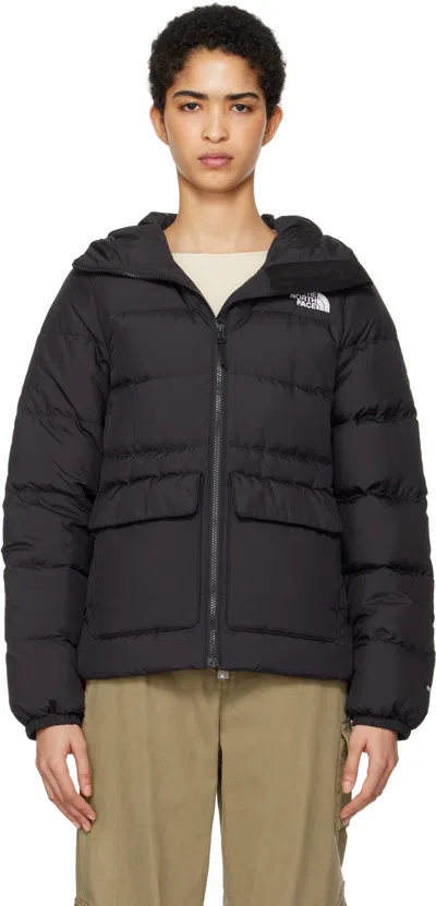 The North Face Green Gotham Down Jacket In 4h0 Tnf Black-npf