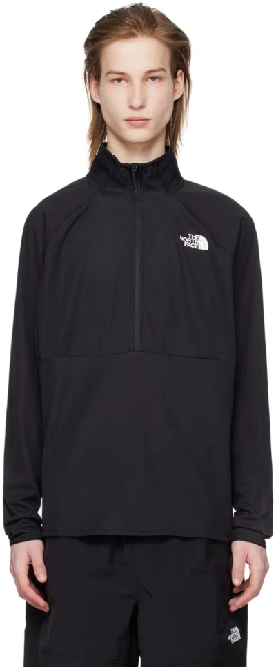 The North Face Black Half-zip Sweater In Jk3 Tnf Black