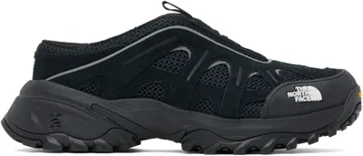 The North Face Black Hedgehog '06 Rvst Mules In Tnf Black/white Ky4