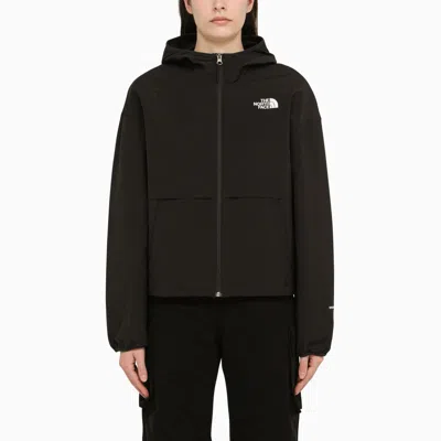 THE NORTH FACE THE NORTH FACE | BLACK HOODED JACKET WITH LOGO