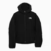 THE NORTH FACE THE NORTH FACE BLACK HOODED JACKET WITH LOGO